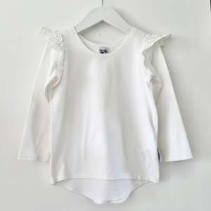 Christmas Outfits: Penny & Co Angel Tee, Size 5