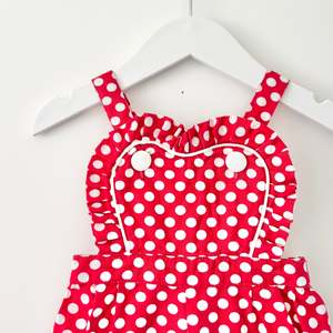 Rock Your Baby Polka Dot Playsuit, 3-6m