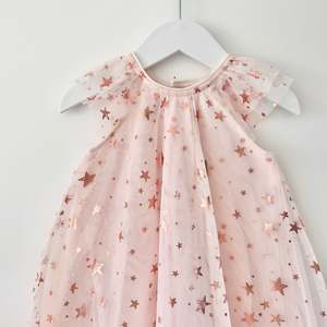 Christmas Outfits: Tulle Star Dress, 6-12m (NEW)
