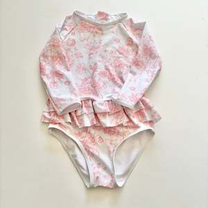Swimwear: Arabella & Rose Floral Swimsuit, Size 7