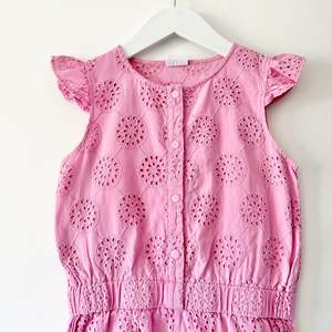 New Additions: Milky Broderie Playsuit, Size 7