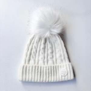 Cosy Winter Knits: Little Renegade Aurora Beanie, Size S (White)