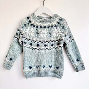 Cosy Winter Knits: Primark Nordic Jumper, Size 3-4