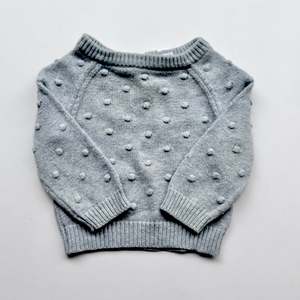 Cosy Winter Knits: Jamie Kay Dotty Knit, 6-12m (Mist)