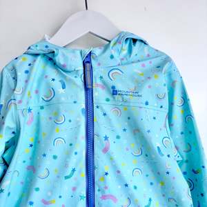 New Additions: Mountain Warehouse Rainbow Raincoat, Size 7-8