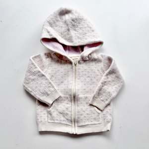 Jumpers Cardigans: Little Bundle Merino Polka Dot Hoodie, 6-12m