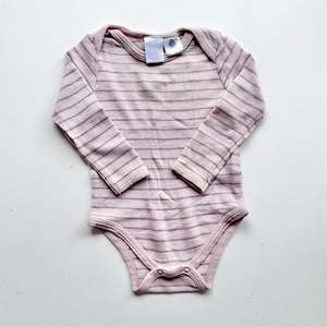 Teeny Weeny Merino Stripe Bodysuit, 3-6m