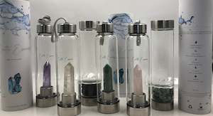 Crystals Gemstones: Crystal Water Bottle (point)
