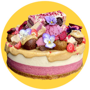 Lemon Raspberry Cake