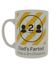 Dad farted - Keep a 2m distance