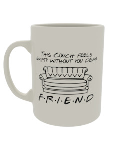 This couch feels empty without you dear