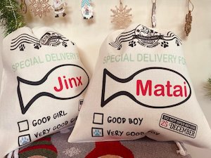 Christmas 1: Cat Santa Sack