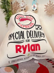 Santa Mail Express - Special Delivery for: .... If undelivered, return to the north pole