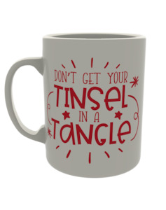 Christmas Mugs: Don't Get Your Tinsel in a Tangle