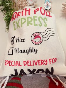 North Pole Express, Special Delivery for: ......