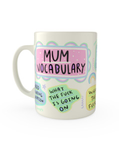 Popular Mugs: Mum Vocabulary