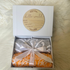 All Onesies: Bundle Gift Box - Grey/Orange Edition