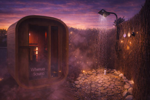 🌿 WHENUA IFR SAUNA & RONGOĀ SESSION (2 People Max)