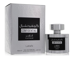 Men's Fragrance: Confidential Platinum by Lattafa, EDP