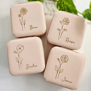 Accessories: Personalised Travel Jewellery Box