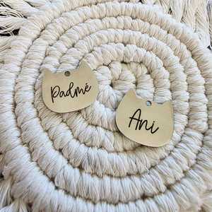 Personalised Cat Collar Tags
