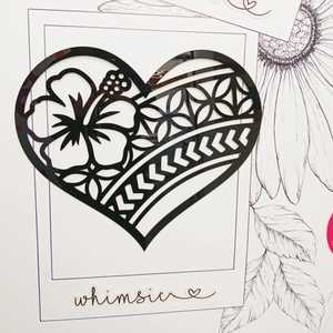 Home Decor: Polynesian Heart Decor