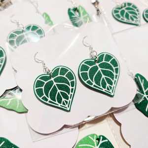 Anthurium Clarinervium Earrings
