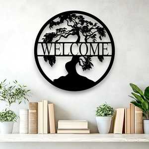 Family Name Decor: Personalised Kowhai Tree of Life