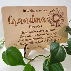 Personalised Memorial Plaque