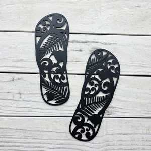 Ferns, Kiwis & Korus Jandals Décor