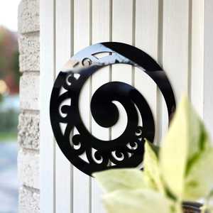 NZ Koru Circle Wall Art