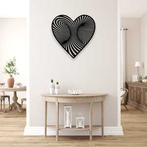 Hearts Home Decor: Twirl Heart Wall Art
