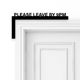 Please Leave by 9pm Door Frame Sign