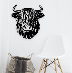 Highland Cows: Highland Cow Wall Art
