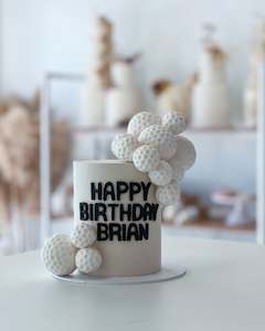 Cakes: Golf Ball Cake