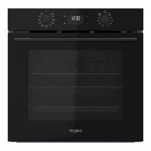 60cm Air Fry Multi-Function Hybrid Hydrolytic/Pyrolytic Clean Oven in Black