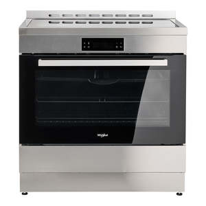 Kitchen Appliances: 90cm Induction Freestanding Oven with Air Fry (Inox)