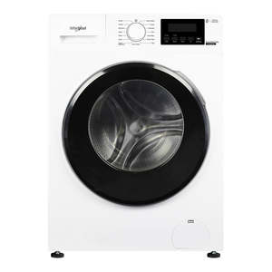 Kitchen Appliances: 8KG 6th Sense Timewash Front Loader Washing Machine In White