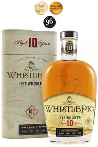 Canadian Whisky: Whistlepig 10yo Rye Whiskey 50% 700ml