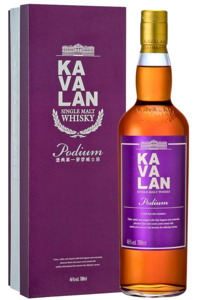 Taiwan Whisky: Kavalan Podium Single Malt Taiwanese Whisky 700ml