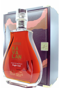 Taiwan Whisky: Kavalan King Car 40th Anniversary Cask Strength Single Malt Whisky 1.5L