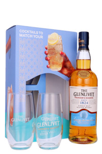 Speyside: Glenlivet Founder's Reserve + 2 Glass Gift Pack 700ml