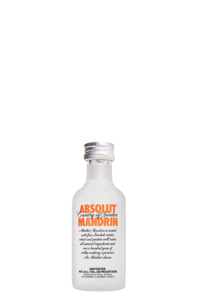 Vodka: Absolut Mandarin Miniature 50ml