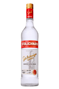 Vodka: Stolichnaya The Original Pure Vodka 1L