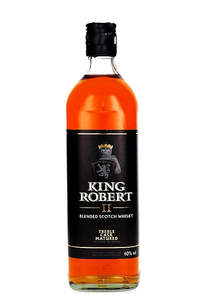 King Robert II Blended Scotch Whisky 1L