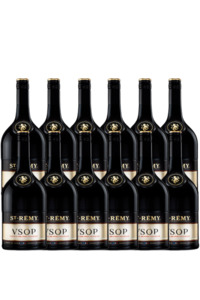 Brandy Cognac: St Remy VSOP  40% 1L 12 PACK - Full Case Deal