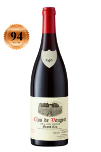 Pinot Noir: Domaine Rebourseau Grand Cru Clos Vougeot Vieilles Vignes 2021 - France