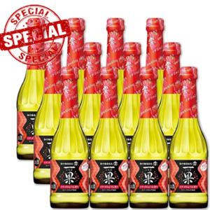 Takara MIO "ICHIKA" Sparkling Fruit Sake (Banana) 210ml 12 Pack