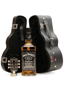 Gifts Accessories: Jack Daniel's 700ml Guitar Case Gift Pack 700mL