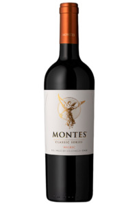 Montes Classic Malbec 2022 750ml - Chile